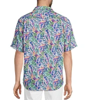 Tommy Bahama Big & Tall Forever Fuego Short Sleeve Woven Shirt