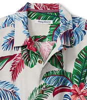 Tommy Bahama Big & Tall Frond Fusion Printed Short Sleeve Woven Shirt