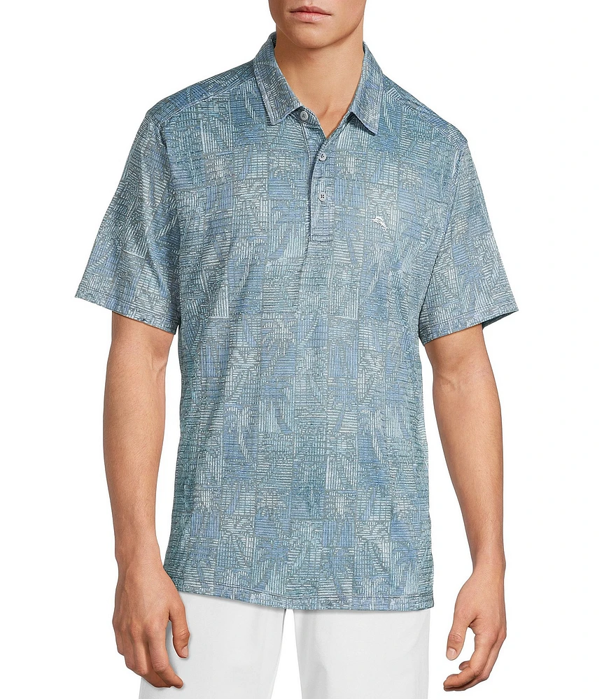 Tommy Bahama Big & Tall IslandZone Palm Desert Island Grove Short Sleeve Polo Shirt