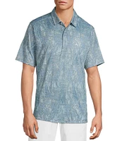 Tommy Bahama Big & Tall IslandZone Palm Desert Island Grove Short Sleeve Polo Shirt