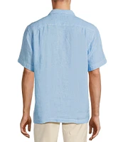 Tommy Bahama Big & Tall Linen Paradise Breezer Short Sleeve Woven Shirt