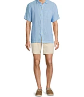 Tommy Bahama Big & Tall Linen Paradise Breezer Short Sleeve Woven Shirt