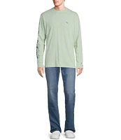 Tommy Bahama Big & Tall Marlin Mirage Long Sleeve Lux T-Shirt