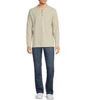 Tommy Bahama Big & Tall Morro Beach Long Sleeve Henley T-Shirt