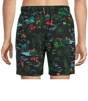 Tommy Bahama Big & Tall Naples Neon Shores Tropical Print Board Shorts