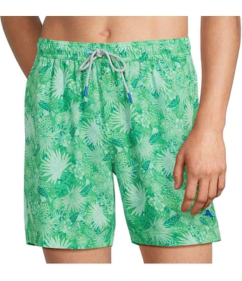 Tommy Bahama Big & Tall Naples Tropic Tango 6#double; Inseam and 7#double; Inseam Swim Trunks
