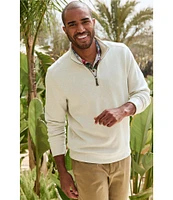 Tommy Bahama Big & Tall New Flip Coast Quarter-Zip Pullover