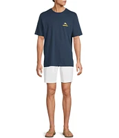 Tommy Bahama Big & Tall Otter Tequila Sunrise Short Sleeve T-Shirt