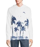 Tommy Bahama Big & Tall Palm Break Long Sleeve Lux Hoodie