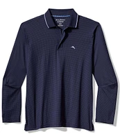 Tommy Bahama Big & Tall Palm Desert Fairway Long Sleeve Polo Shirt