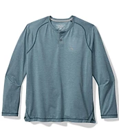 Tommy Bahama Big & Tall Sandrunner Long Sleeve Henley T-Shirt