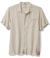 Tommy Bahama Big & Tall Sea Glass Breezer Linen Shirt