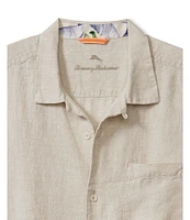 Tommy Bahama Big & Tall Sea Glass Breezer Linen Shirt