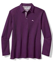 Tommy Bahama Big & Tall Seaside Soiree Five O'clock Long Sleeve Polo Shirt