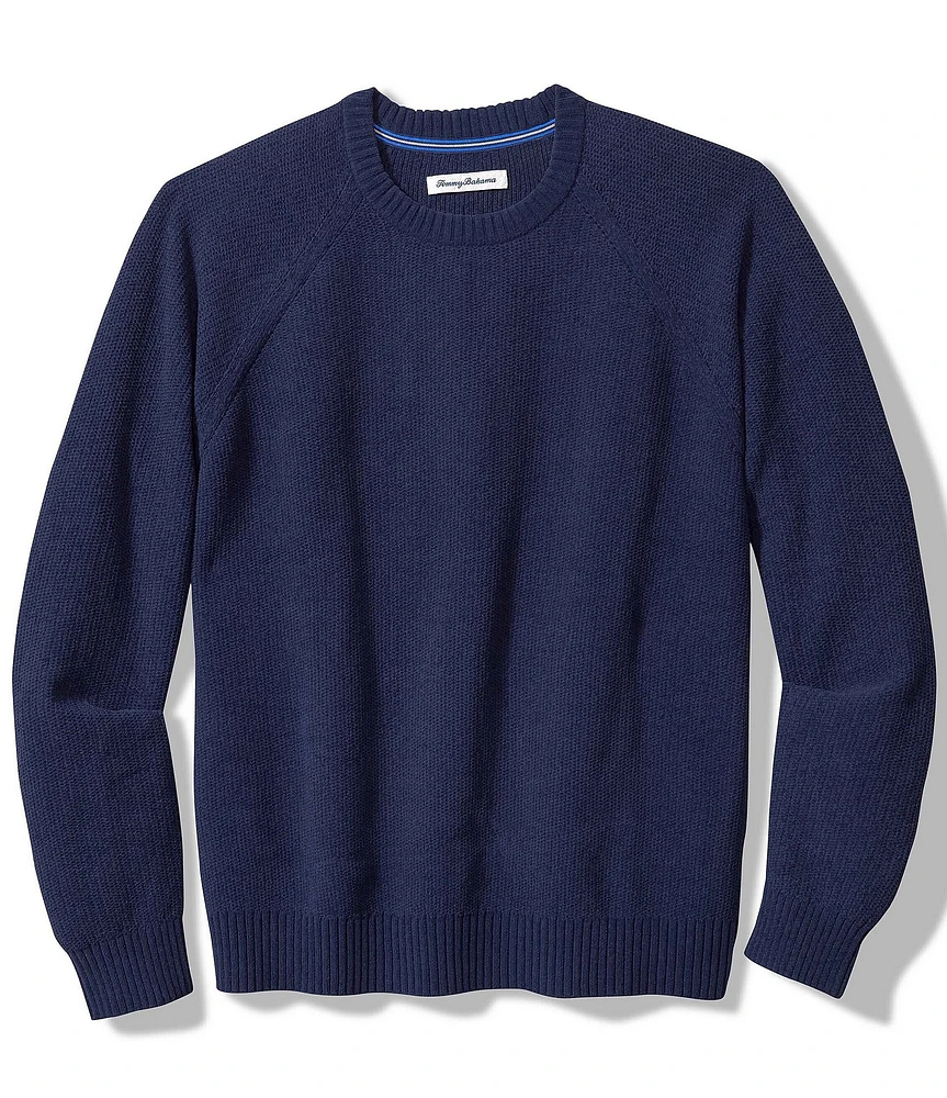 Tommy Bahama Big & Tall Shoreline Chenille Crew Neck Sweater