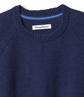 Tommy Bahama Big & Tall Shoreline Chenille Crew Neck Sweater