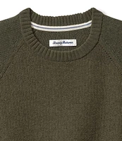 Tommy Bahama Big & Tall Shoreline Chenille Crew Neck Sweater