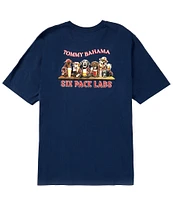 Tommy Bahama Big & Tall Six Pack Labs Short Sleeve Graphic T-Shirt