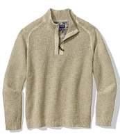 Tommy Bahama Big & Tall Sunbreak Raglan Sleeve Half-Zip Pullover