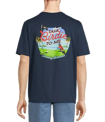 Tommy Bahama Big & Tall Talk Birdie To Me Short Sleeve T-Shirt