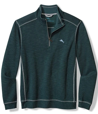 Tommy Bahama Big & Tall Tobago Bay Half-Zip Pullover