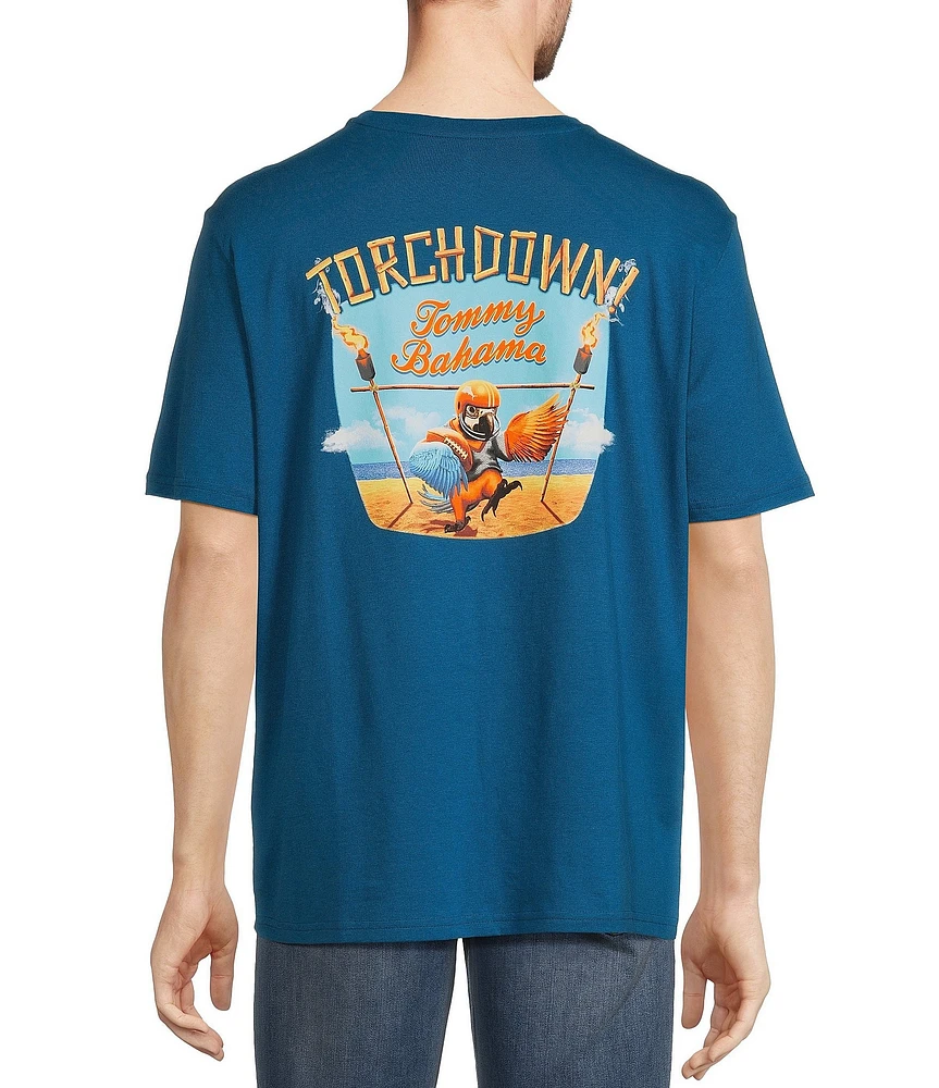 Tommy Bahama Big & Tall Torchdown Short Sleeve T-Shirt