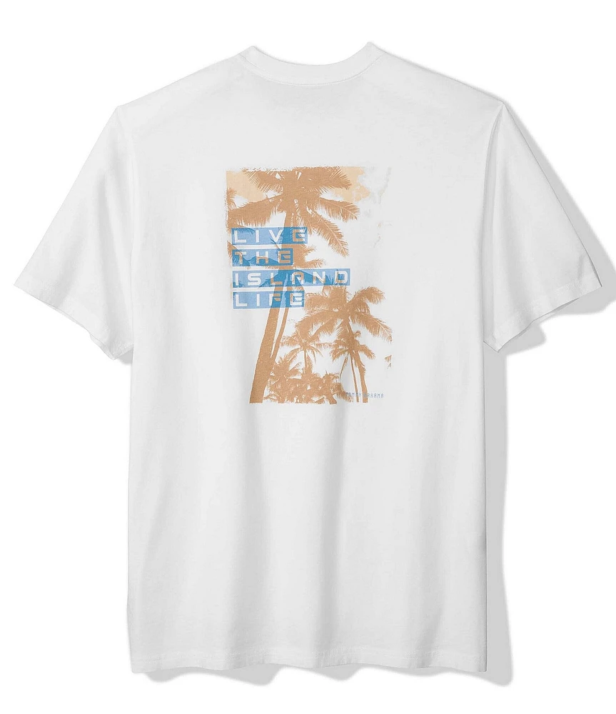 Tommy Bahama Big & Tall Vacation Shade Short Sleeve Graphic T-Shirt