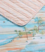 Tommy Bahama Bon Voyage Cotton Reversible Quilt Mini Set