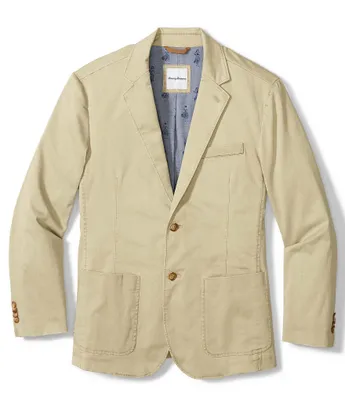 Tommy Bahama Boracay Stretch Sateen Notch Lapel Blazer