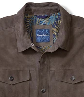 Tommy Bahama Boulder Ridge Suede Shirt Jacket