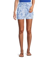 Tommy Bahama Bravo Blooms Two Palms Linen Shorts