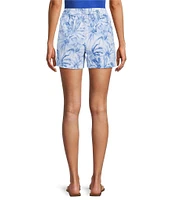 Tommy Bahama Bravo Blooms Two Palms Linen Shorts