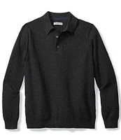 Tommy Bahama Capital Long Sleeve Cashmere-Blend Polo Sweater