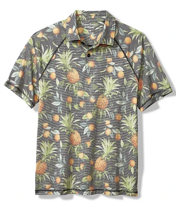 Tommy Bahama Citrus Grove Short Sleeve Printed Polo Shirt