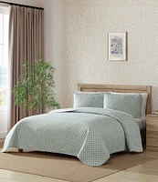 Tommy Bahama Coastal Batik Cotton Reversible Quilt Mini Set