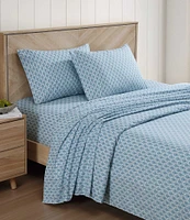Tommy Bahama Coastal Batik Printed Cotton Sheet Set