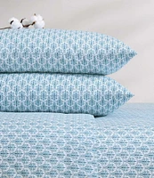 Tommy Bahama Coastal Batik Printed Cotton Sheet Set