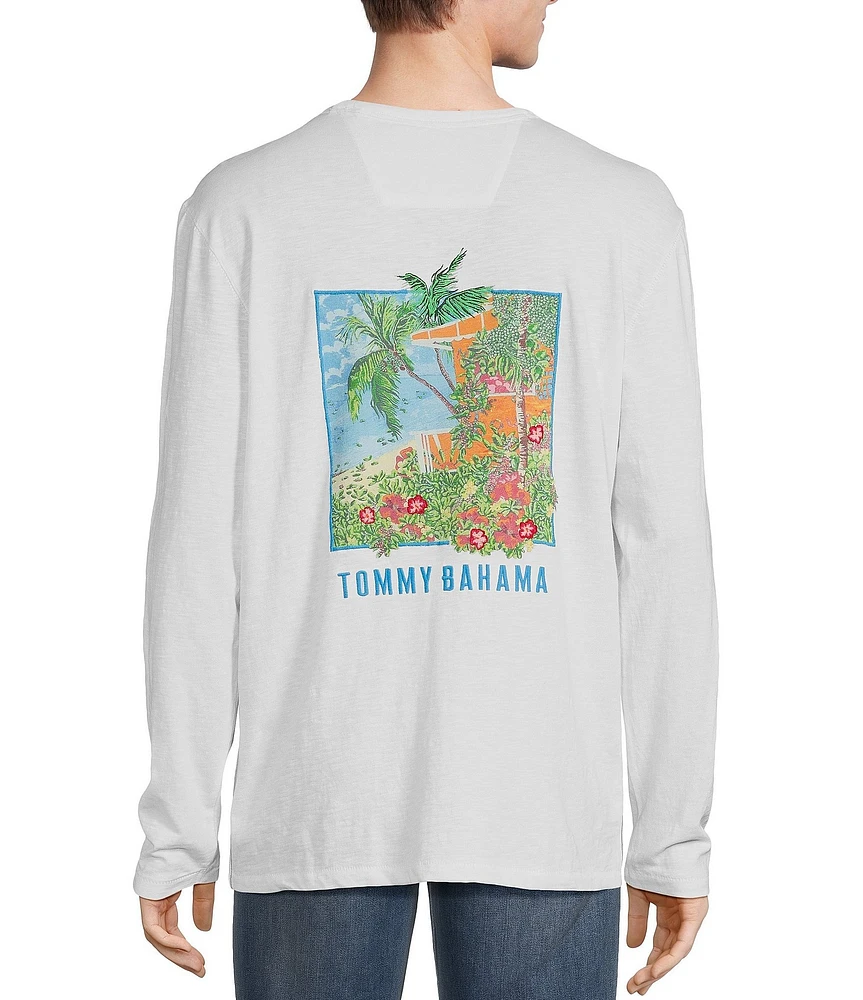 Tommy Bahama Coastal Comfort Graphic Long Sleeve Lux T-Shirt