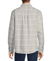 Tommy Bahama Coastal Vibes Plaid Long Sleeve Shirt Jacket