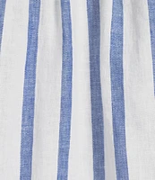 Tommy Bahama Coastalina Linen Long Sleeve Coordinating Tie Front Top