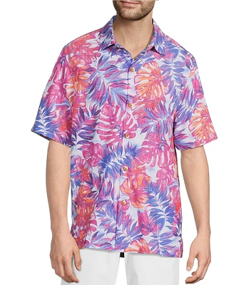 Tommy Bahama Coconut Point Frond Fiesta Short Sleeve Woven Shirt