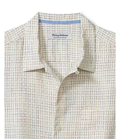 Tommy Bahama Coconut Point Prismatic Check Short Sleeve Woven Shirt