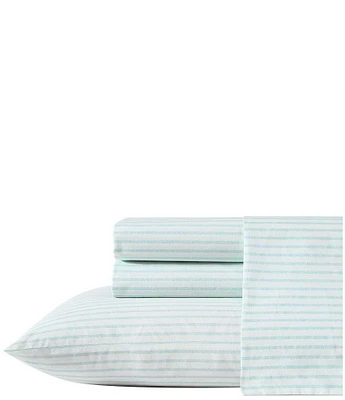 Tommy Bahama Cool Beach Stripe Cotton Percale Sheet Set