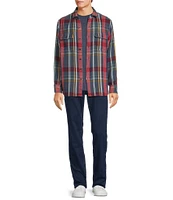 Tommy Bahama Copper Canyon Plaid Shirt Jacket