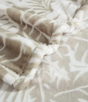 Tommy Bahama Costa Blanca Ultra Soft Plush Fleece Bed Blanket