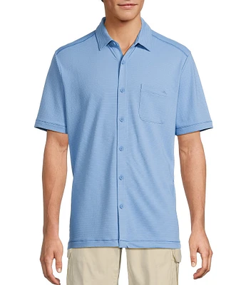Tommy Bahama Costa Wave Short Sleeve Woven Camp Shirt