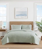 Tommy Bahama Diamond Isle Cotton Reversible Quilt Mini Set