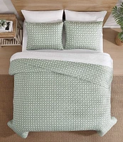 Tommy Bahama Diamond Isle Cotton Reversible Quilt Mini Set