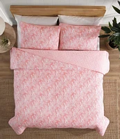 Tommy Bahama Distressed Water Leaves Cotton Quilt Mini Set