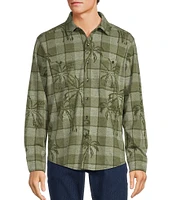 Tommy Bahama Fireside Palm Springs Long Sleeve Jacquard Shirt